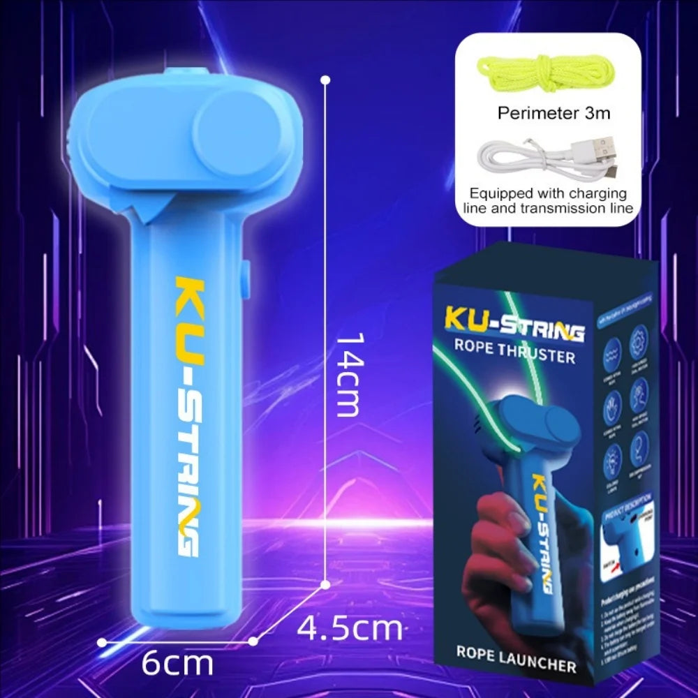 🌟 Glow-in-the-Dark Electric Rope Toy ✨ Fun Outdoor Play for Kids & Pets 🐾