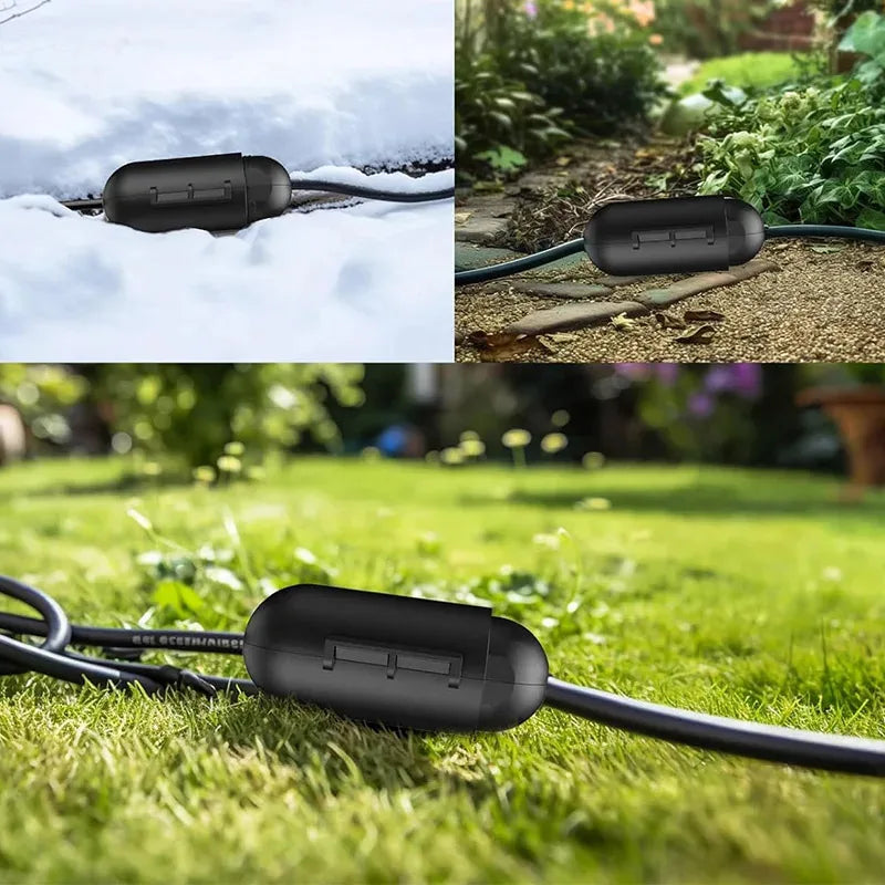 Outdoor Extension Cable Safety Cover Waterproof Sealed and Weather Proof Electrical Connection Box Indoor and Outdoor Socket