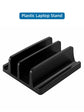 Adjustable Vertical Laptop Stand – Space-Saving Desktop Holder for MacBook, Tablets & Phones