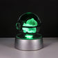 Pokemon 3D Crystal Ball LED Night Light – Pikachu, Gengar, Eevee & Mewtwo Collectible Lamp
