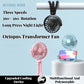 Portable Stroller Fan with Night Light – Foldable USB Cooling Fan for Baby, Home & Travel