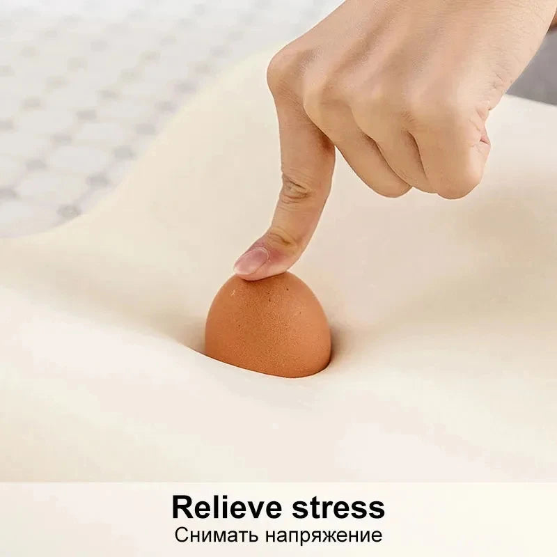 Memory Foam Pillow for Sleeping Adjustable Side Sleeper Pillow for Neck Shoulder Pain Relief Orthopedic Contour Pillow JAF028 - Zecs shopping