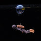 Fish Tank Diver Ornaments Landscape Decoration Aquarium Gifts Popular Floating, Hayao Miyazaki Blue Fatty with Ball and Line - Zecs shopping