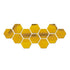 6/12pcs 3D Hexagon Mirror Wall Sticker Rose Gold DIY TV Background Living Room Stickers Wall Decor Bedroom Bathroom Home Decor - Zecs shopping
