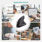 Ergonomic Vertical Wireless Mouse – Adjustable DPI Optical Mouse for Laptop & PC