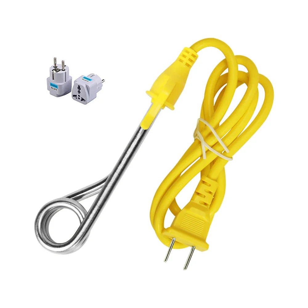 Mini V W Electric Water Heater Instant Boiling Hot Water Milk Coffee Travel Hotel Portable Stainless Steel Heaters EU Plug