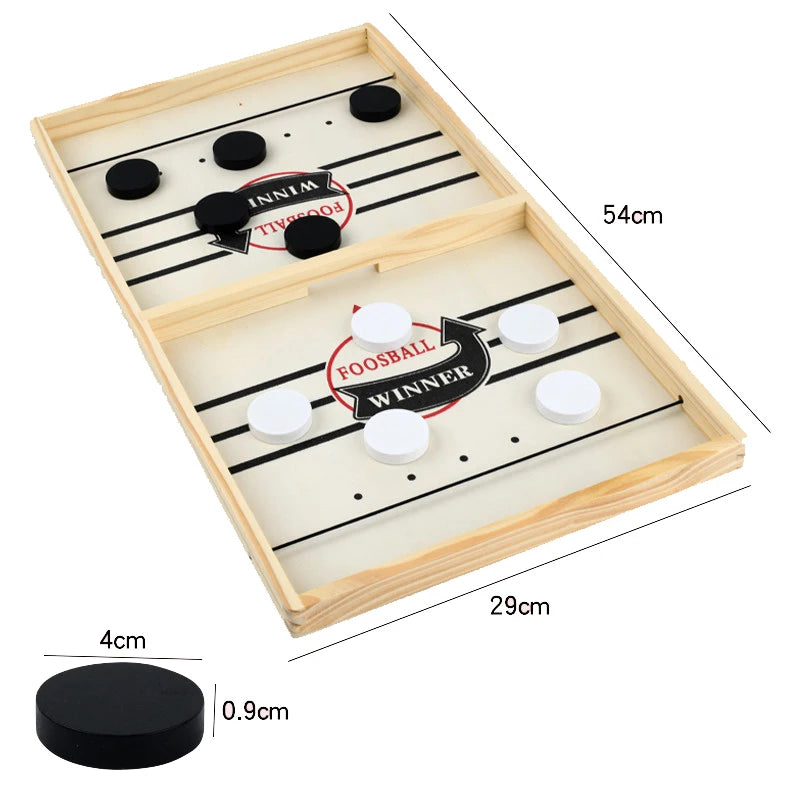 Table Hockey Paced Sling Board Game Fast Winner Party Desktop Battle Chess