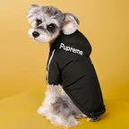 Reflective Waterproof Dog Jacket – Warm Cotton Hooded Winter Coat for Small & Medium Pets