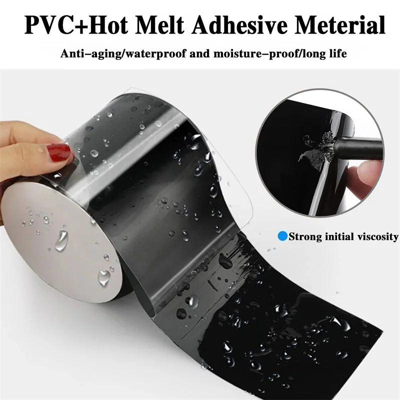 cm Rubberized Waterproof Tape Super Strong Flex Anti Leakage Fix Tapes Adhesive Repair Stop Leak Seal Patch Sealant duct tape