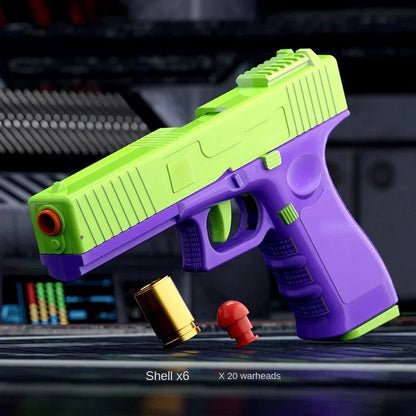M92 Blowback Soft Bullet Toy Gun – Shell Ejecting Continuous Shooting Launcher