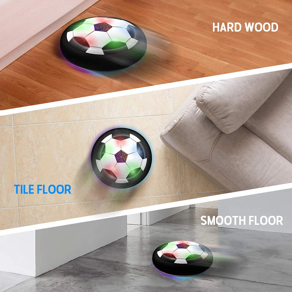 Hover Soccer Ball Toys for Children Electric Floating Football with LED Light Music Soccer Ball Outdoor Game Sport Toys for Kids - Zecs shopping