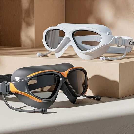 Seasprint Anti-Fog Swimming Goggles – UV Protection Waterproof Swim Glasses for Adults