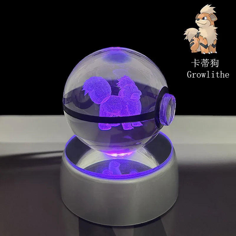 Pokemon d Crystal Ball Pikachu Gengar Eevee Mewtwo Premium & Affordable