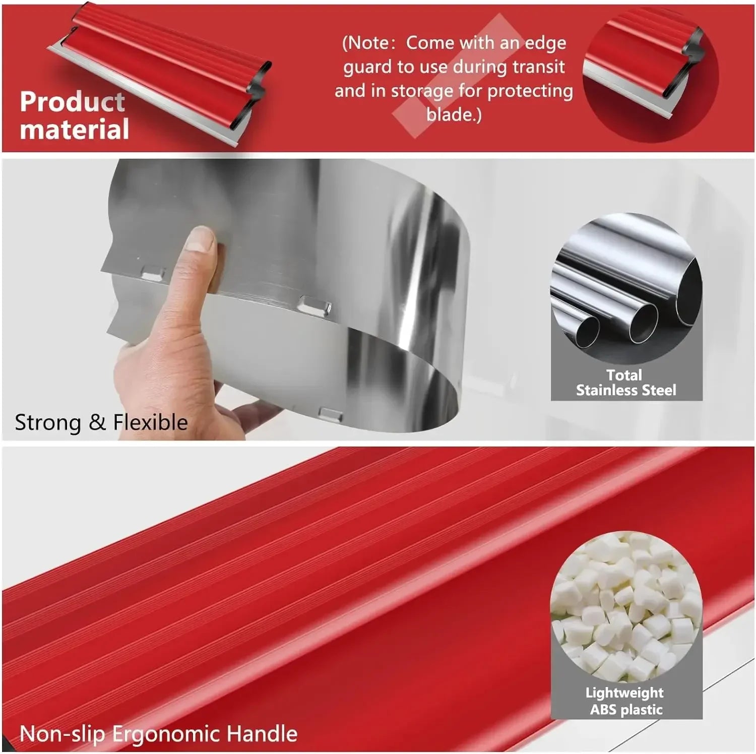 -PCS cmcm Stainless Steel Scraper for Wall Plastering Leveling Tool Putty Knife Wall Finishing Trowel Home Accessories