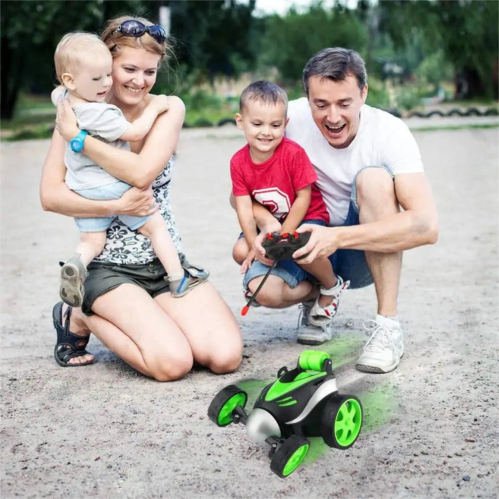 RC Stunt Car Flip Spin & Race Toy for Kids