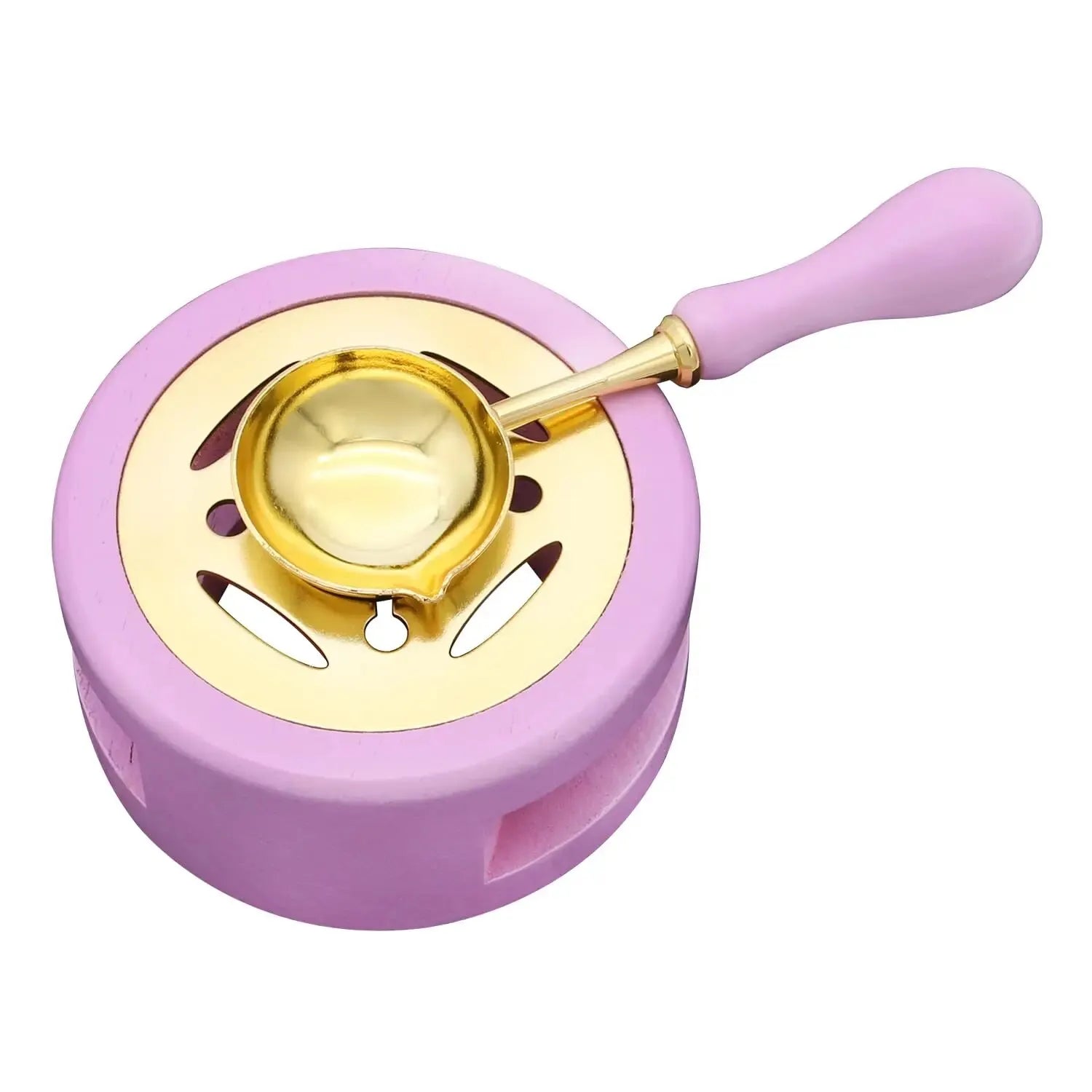 1set Wax Seal Warmer,Wax Seal Kit with Wax Seal Spoon for Melting Wax Seal Beads Or Sealing Wax Sticks - Zecs shopping