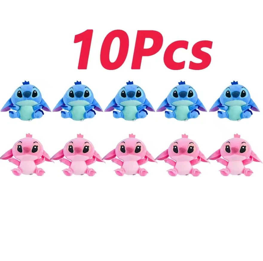 12cm 20cm 25cm Stitch Stuffed Plush Models Cartoon Stuffed Plush Dolls Anime Plush Baby Toys Kawaii Kids Birthday Gift - Zecs shopping