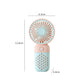 Cute Mini USB Handheld Fan – Portable Rechargeable Pocket Cooling Fan for Home & Travel