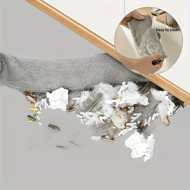 Long Handle Mop Telescopic Duster Cleaning Brush Bendable Head Extendable Pole Long Flat Flexible Duster For Home Cleaning Tool