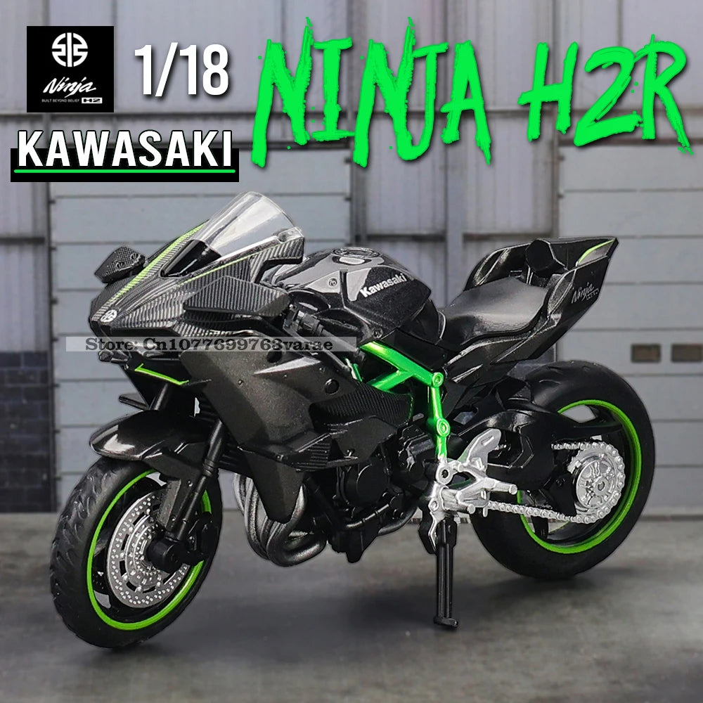 Suzuki GSX-R1000 & YAMAHA YZF-R1 1976 Alloy Motorcycles 🏍️💨 | Classic Diecast Model Toy Gifts