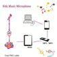 Kids Karaoke Microphone Stand – Portable Electronic Singing Machine Toy for Children