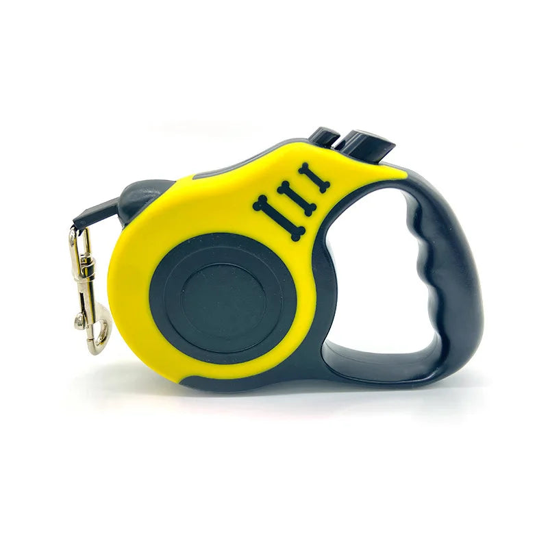 3m 5m Dog Leash for Small Dogs Cat Automatic Retractable Durable Nylon Lead Puppy Outdoor Travel Walking Hiking Traction Rope - Zecs shopping