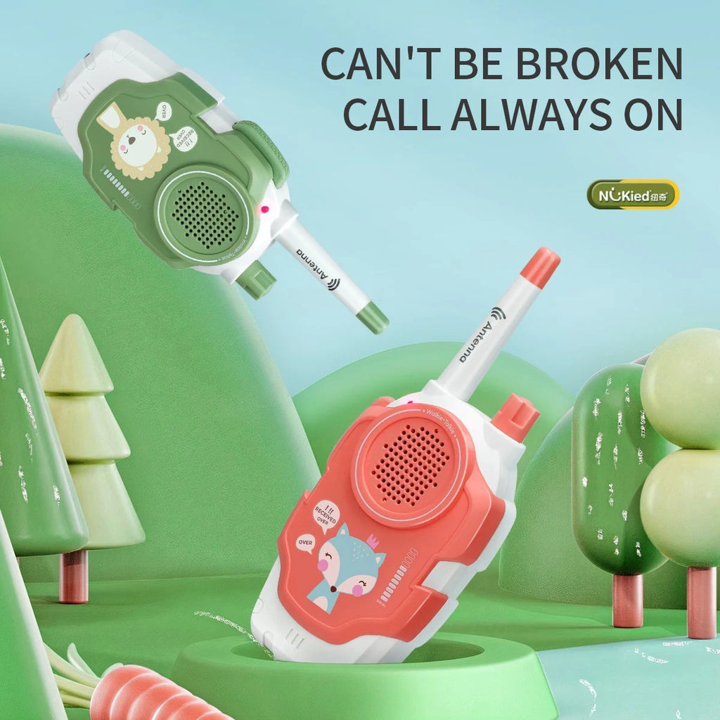 Kids Walkie-Talkie Fun Cartoon Intercom Toy for Boys & Girls Parent-Child Outdoor Play