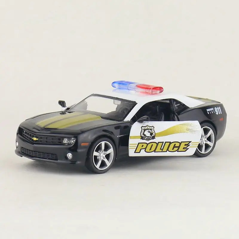 Chevrolet Camaro Alloy Car Pull-Back Racing Toy with Open Doors for Kids & Collectors