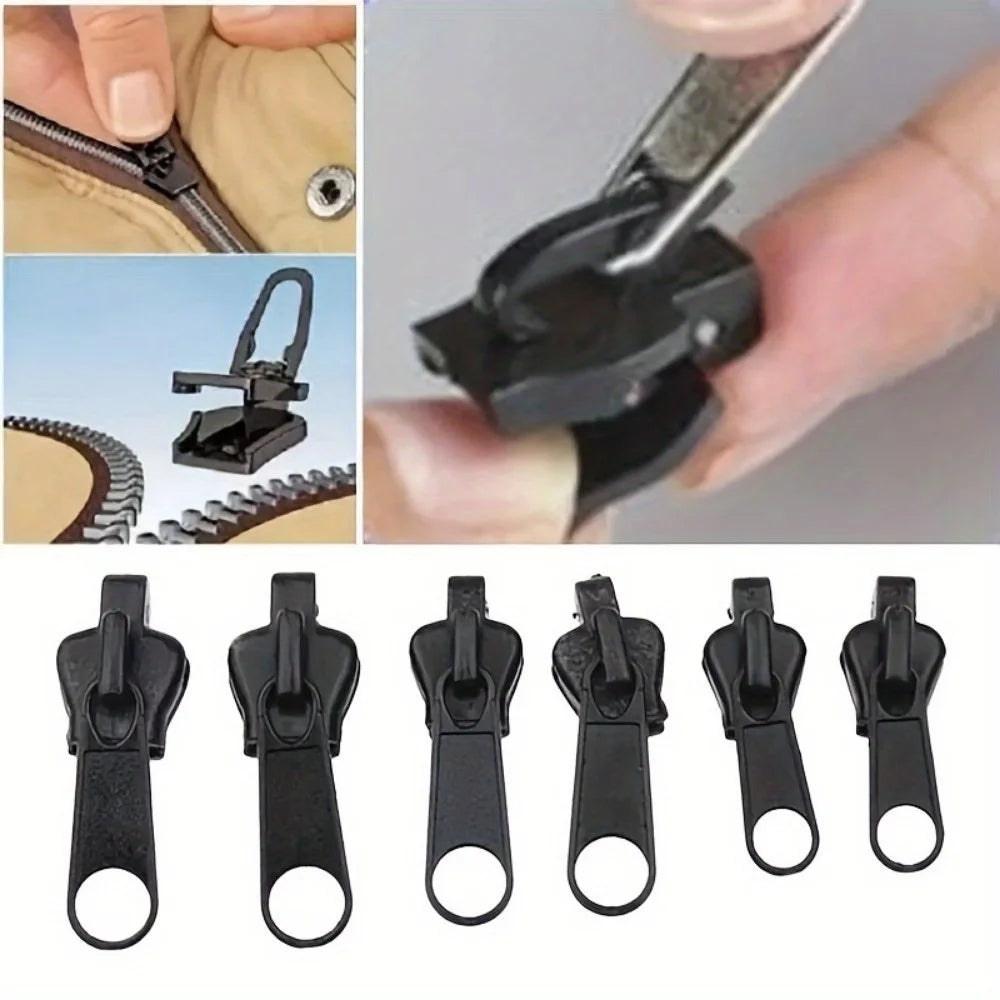 pcs Instant Zipper Repair Kit with Universal Design & Multiple Sizes Replacement Zipper