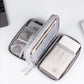 Portable Digital Accessories Organizer Bag – Double Layer Travel Storage Case for USB Cables, Earphones & Power Bank