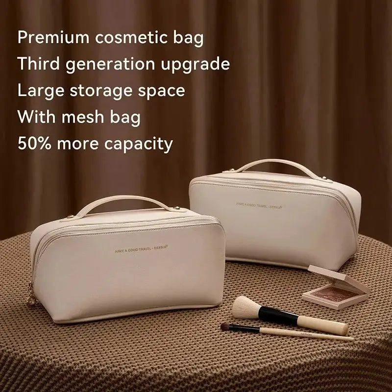 Pcs Cosmetics Storage Kit Large Capacity Travel Toiletry Bag Makeup Bag Ins Advanced Sense Portable Cosmetic Storage Bag