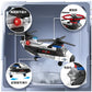 DIY SWAT Dual-Rotor Helicopter Building Blocks – City Police Aircraft Brick Model Set