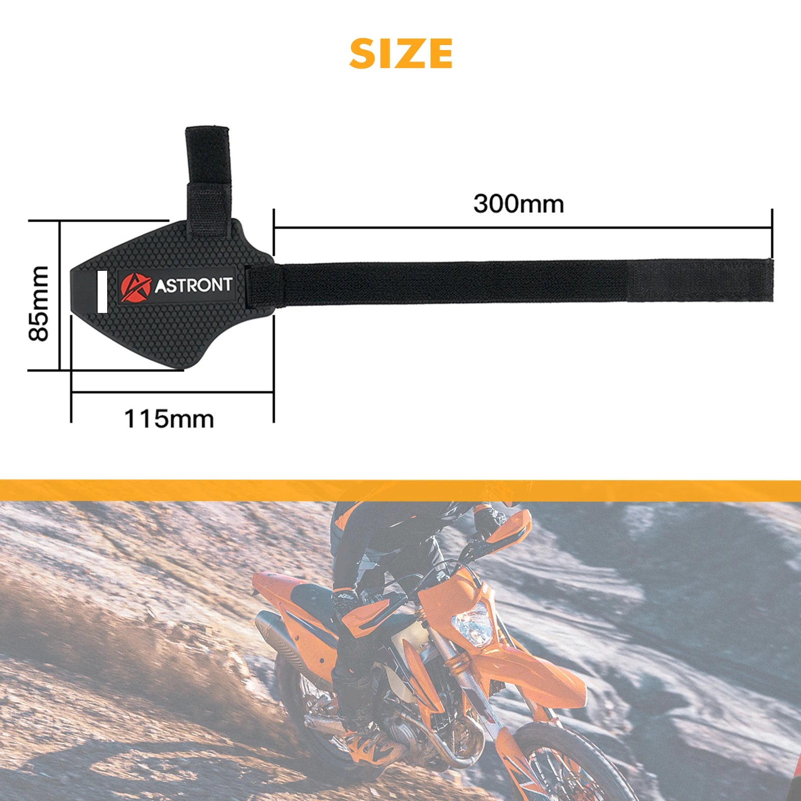 For KTM Husqvarna GASGAS For BETA Yamaha Suzuki Kawasaki Honda Motorcycle Adjustable Gear Shifter Pad Boot Shoe Protector Guard - Zecs shopping