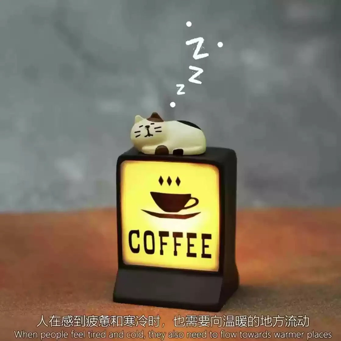 Coffee Shop Magnetic Fridge Stickers Creative Convenience Store Light Signs Home Decorative Ornaments 711 Luminous Light Boxes - Zecs shopping