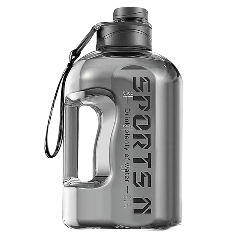 1.7L/2.7L Sports Water Bottle Gym Cycling Cup Portable Large Capacity Water Bottle For Fitness Camping Men Water Kettle - Zecs shopping