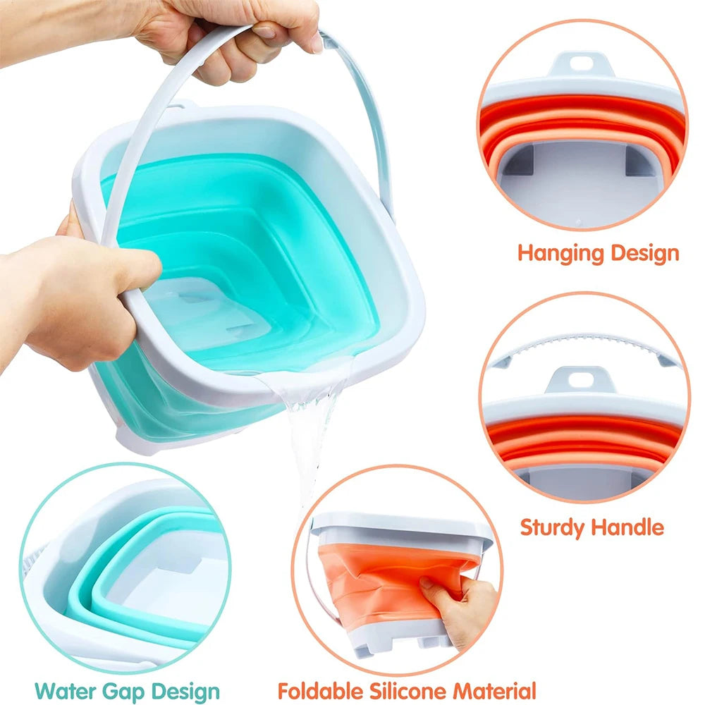 -Piece Beach Toy Set Sandcastle Molds Buckets & Shovels for Kids