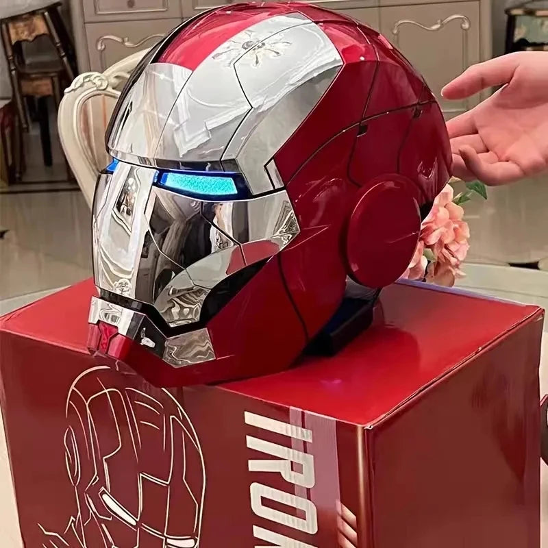 Iron Man MK5 Wearable Helmet – 1:1 Transforming Voice-Activated Electronic Collector’s Edition (Black)