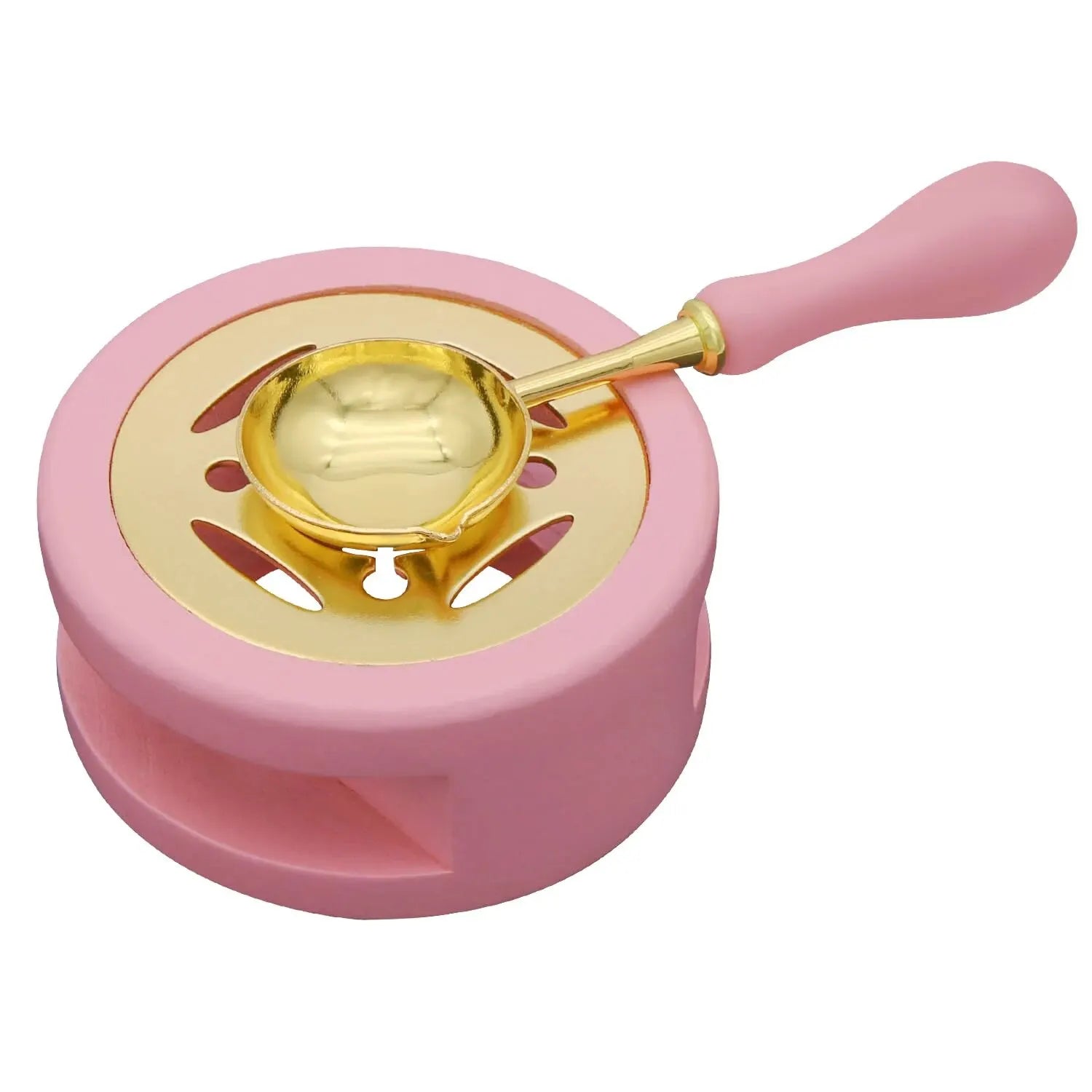 1set Wax Seal Warmer,Wax Seal Kit with Wax Seal Spoon for Melting Wax Seal Beads Or Sealing Wax Sticks - Zecs shopping