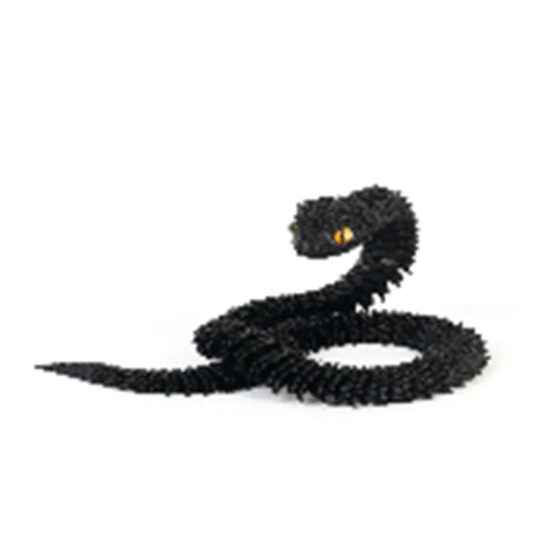 3D Printed Snake Decoration Colorful Model 3D Printed Animals Creative Toy Desk Accessories Room Decor Table Ornament 3 Sizes - Zecs shopping