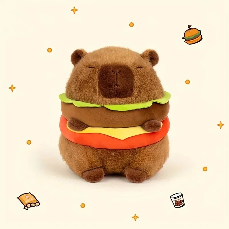 cm Capybara Plush Simulation Capibara Anime Fluffty Toy Cute Doll Stuffed Animals Soft Doll Plush Christmas Thanksgiving Gift