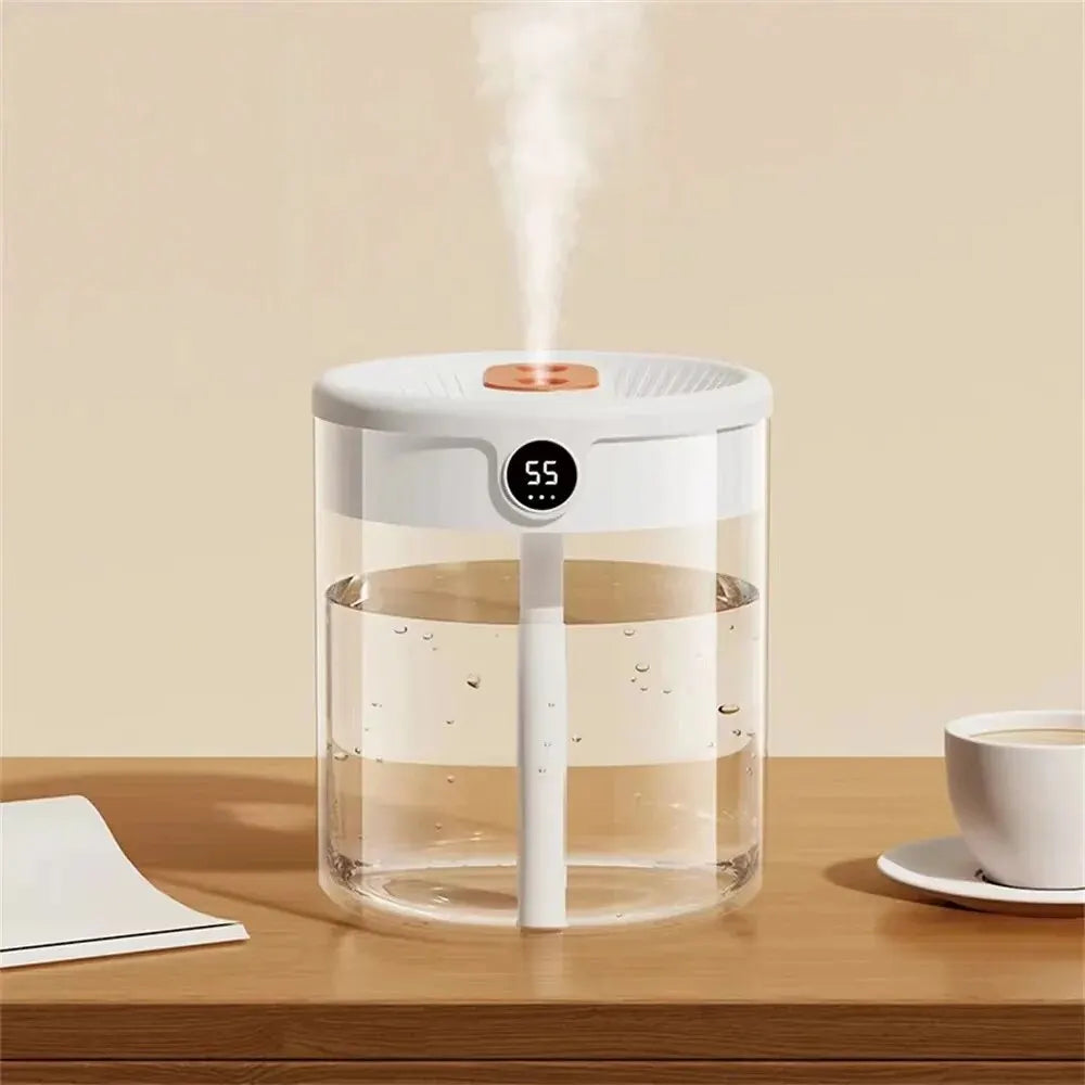 L Humidifier Household Small Large Capacity Mute Bedroom Usb Office Desktop Portable Student Two Port Spray Water Supplement