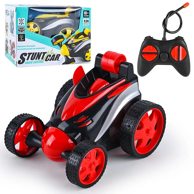RC Stunt Car Flip Spin & Race Toy for Kids