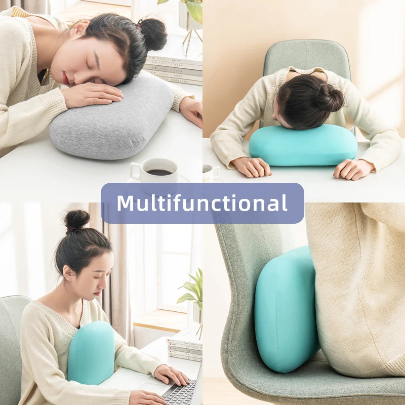 Multifunction Memory Foam Neck Pillow Slow Rebound Soft Travel Pillow for Sleeping Cervical Health Massage Nap Pillows - Zecs shopping