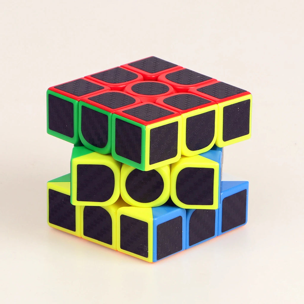 xx Carbon Fiber Cube Smooth Speed Puzzle for Kids & Pros