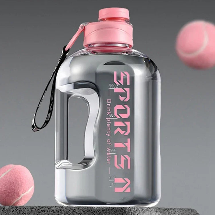 1.7L/2.7L Sports Water Bottle Gym Cycling Cup Portable Large Capacity Water Bottle For Fitness Camping Men Water Kettle - Zecs shopping