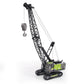 1:50 Construction Vehicle Toy Set – Bulldozer, Excavator, Crane &amp; Forklift Models