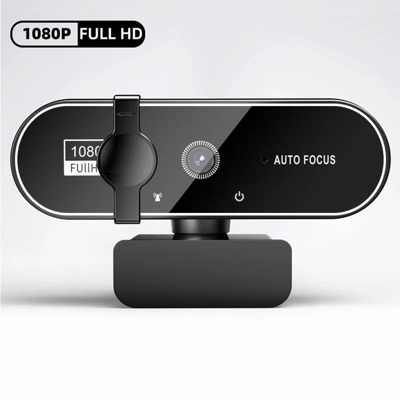 Webcam P Full HD Webcam with Microphone USB Webcam for K Autofocus PC Laptop Video Recording Camera