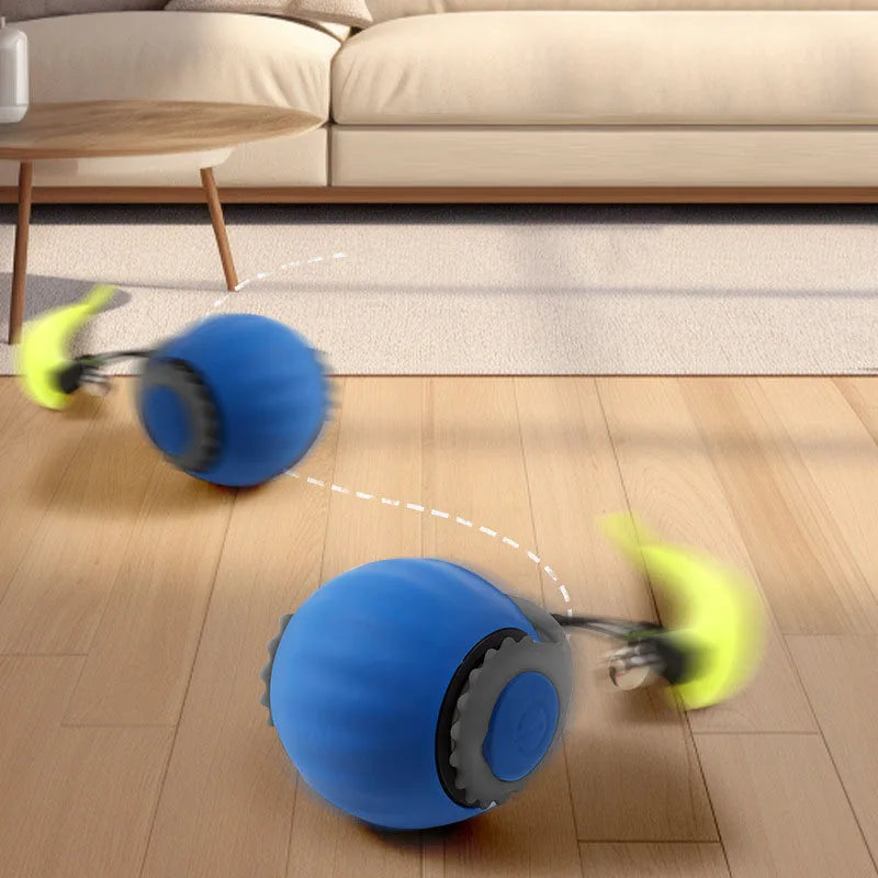 Pet smart cat ball cat toy ball electric cat toy self-exciting boredom ball safe bite-resistant pet toy - Zecs shopping