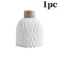 1/2Pcs Water Ripple Vase Rope Plastic Flower Pot Arrangement Modern Nordic Style Home Living Room Desktop Decoration Ornament - Zecs shopping