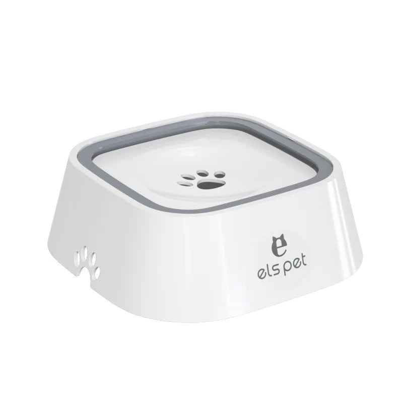 Pet Water Bowl Anti Spill Automatic Dog Bowl Vehicle Carried Floating Bowl Slow Wate - Zecs shopping